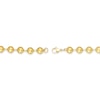 Thumbnail Image 2 of Men's 10.0mm Bead Gold-Tone Chain Necklace in Solid Stainless Steel  with Yellow Ion-Plate - 30"