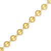 Thumbnail Image 3 of Men's 10.0mm Bead Gold-Tone Chain Necklace in Solid Stainless Steel  with Yellow Ion-Plate - 30"