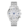 Thumbnail Image 0 of Men's Bulova Classic Sutton Silver-Tone Blue Accent Chronograph Watch (Model: 96B404)