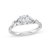 Thumbnail Image 1 of 7/8 CT. T.W. Diamond Vine Cascading Engagement Ring in 14K White Gold (I/I2)