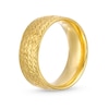 Thumbnail Image 3 of Oro Diamante™ Diamond-Cut 8.0mm Ring in Hollow 14K Gold - Size 7