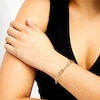 Thumbnail Image 2 of 5.6mm Paper Clip Chain Bracelet in Hollow 14K Gold - 7.5"
