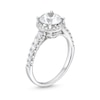 Thumbnail Image 3 of 2 CT. T.W. Certified Lab-Grown Diamond Frame Engagement Ring in 14K White Gold (F/SI2)