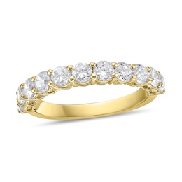 1-1/4 CT. T.W. Diamond Eleven Stone Band in 10K Gold (I/I2)