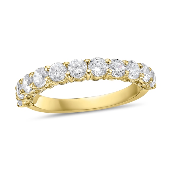 1-1/4 CT. T.w. Diamond Eleven Stone Band in 10K Gold (I/I2)