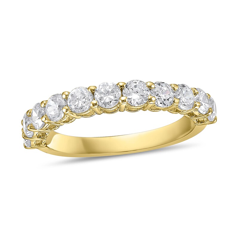 1-1/4 CT. T.W. Diamond Eleven Stone Band in 10K Gold (I/I2)