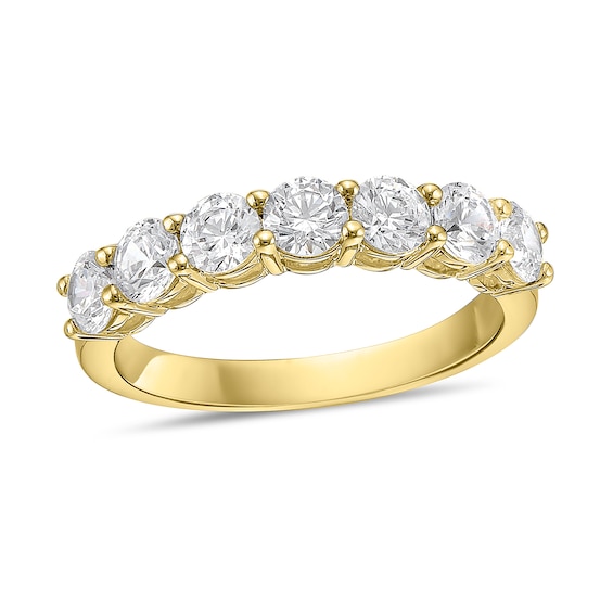 1-1/4 CT. T.w. Diamond Seven Stone Band in 10K Gold (I/I2)