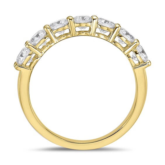 1-1/4 CT. T.w. Diamond Seven Stone Band in 10K Gold (I/I2)