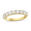 Thumbnail Image 1 of 1-1/4 CT. T.W. Diamond Nine Stone Band in 10K Gold (I/I2)
