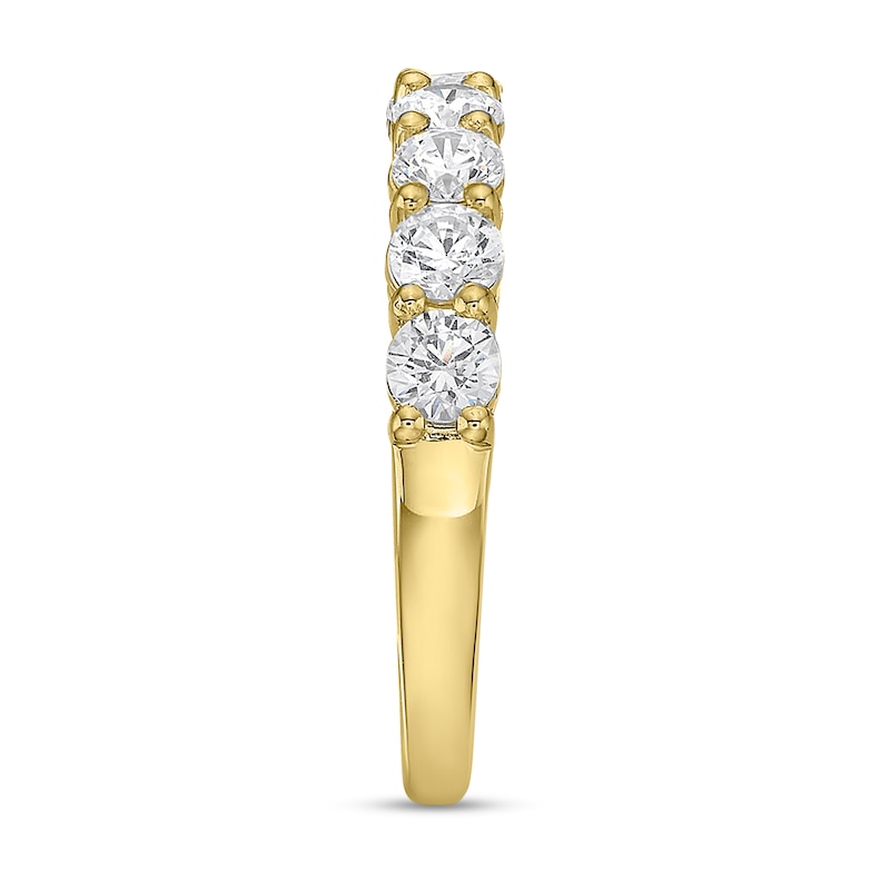 Main Image 2 of 1-1/4 CT. T.W. Diamond Nine Stone Band in 10K Gold (I/I2)