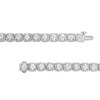 Thumbnail Image 2 of 10 CT. T.W. Certified Lab-Created Diamond Cushion Tennis-Style Bracelet in 10K White Gold (I/I1)