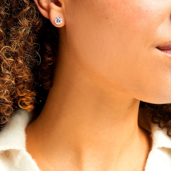 2-1/2 CT. T.w. Certified Lab-Grown Diamond Solitaire Stud Earrings in 14K White Gold (I/Si2)