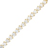 Thumbnail Image 1 of 5 CT. T.W. Lab-Grown Diamond Tennis-Style Bracelet in 14K Gold (F/SI2) - 7.25"