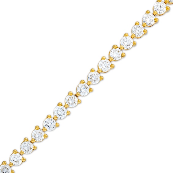 5 CT. T.w. Certified Lab-Grown Diamond Tennis-Style Bracelet in 14K Gold (F/Si2) - 7.25"