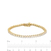Thumbnail Image 4 of 5 CT. T.W. Lab-Grown Diamond Tennis-Style Bracelet in 14K Gold (F/SI2) - 7.25"