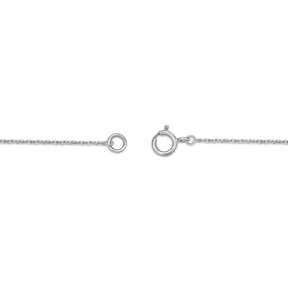 1/15 CT. T.w. Diamond Sideways Angel Wing Necklace in Sterling Silver