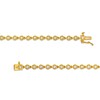 Thumbnail Image 2 of 1-1/3 CT. T.W. Certified Lab-Created Diamond Spaced Line Bracelet in 10K Gold (I/I1)