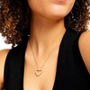 Thumbnail Image 2 of 1 CT. T.W. Certified Lab-Grown Diamond Outline Heart Pendant in 10K Gold (I/I1)