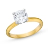 Thumbnail Image 1 of 1-1/2 CT. Certified Lab-Grown Diamond Solitaire Engagement Ring in 14K Gold (I/SI2)