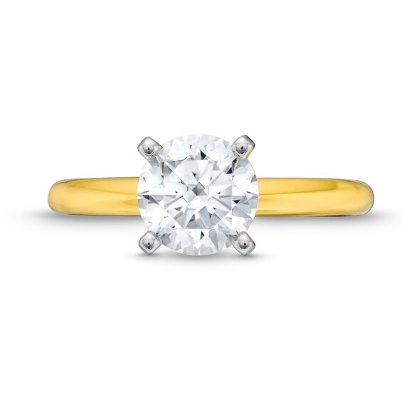 1-1/2 CT. Certified Lab-Grown Diamond Solitaire Engagement Ring in 14K Gold (I/Si2)