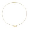 Thumbnail Image 2 of Eternally Bonded Diamond Accent Collar Bow Tie Necklace in 14K Gold