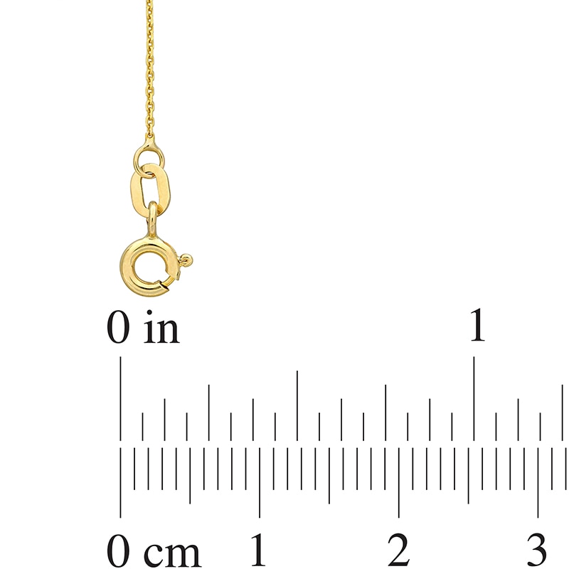 Main Image 3 of Eternally Bonded Diamond Accent Collar Bow Tie Necklace in 14K Gold