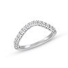 Thumbnail Image 1 of 1/3 CT. T.W. Diamond Flexible Contour Band in 14K White Gold