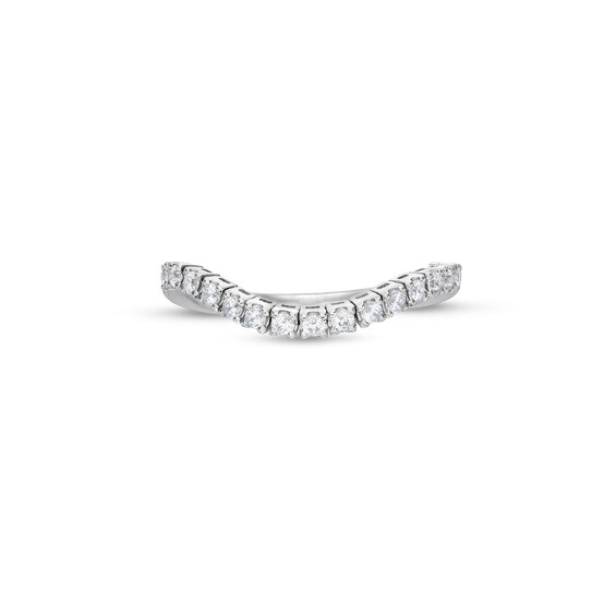 1/3 CT. T.w. Diamond Flexible Contour Band in 14K White Gold