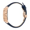 Thumbnail Image 2 of Men's Bulova Icon Marc Anthony Rainbow Crystal Accent Blue Strap Watch with White Dial (Model: 98J126)