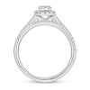 Thumbnail Image 3 of 3/4 CT. T.W. Diamond Frame Hidden Infinity Bridal Set in 10K White Gold
