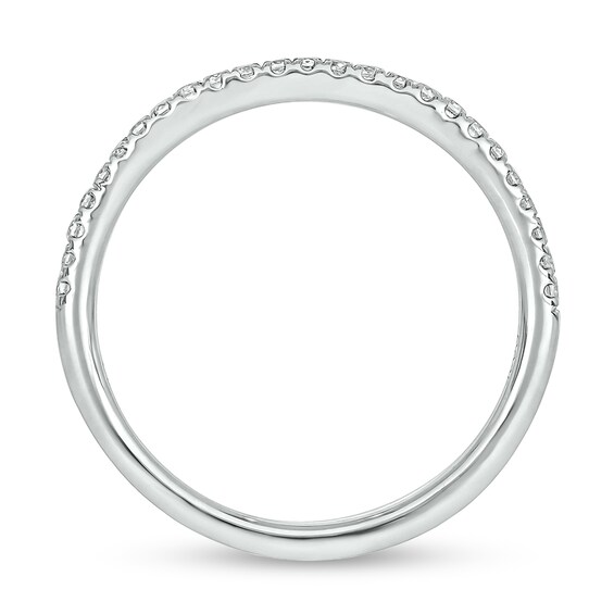 3/4 CT. T.w. Diamond Frame Hidden Infinity Bridal Set in 10K White Gold