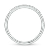 Thumbnail Image 5 of 3/4 CT. T.W. Diamond Frame Hidden Infinity Bridal Set in 10K White Gold