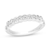 Thumbnail Image 1 of Enchanted Disney Cinderella 1/2 CT. T.W. Diamond Band in 14K White Gold