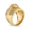 Thumbnail Image 3 of 1-3/4 CT. T.W. Multi-Diamond Multi-Row Bridal Set in 10K Gold