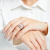 Thumbnail Image 2 of 1-3/4 CT. T.W. Multi-Diamond Multi-Row Bridal Set in 10K Rose Gold
