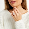 Thumbnail Image 2 of 2-1/4 CT. T.W. Pear Multi-Diamond Scallop Teardrop Frame Bridal Set in 10K Rose Gold