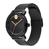 Thumbnail Image 1 of Men's Movado Bold® Access Black Mesh Strap Watch with Gold-Tone Accent Black Dial (Model: 3600960)