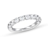 Thumbnail Image 1 of Vera Wang Love Collection 1-1/2 CT. T.W. Certified Diamond Nine Stone Band in 14K White Gold (I/SI2)