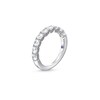 Thumbnail Image 3 of Vera Wang Love Collection 1-1/2 CT. T.W. Certified Diamond Nine Stone Band in 14K White Gold (I/SI2)
