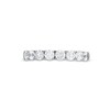 Thumbnail Image 4 of Vera Wang Love Collection 1-1/2 CT. T.W. Certified Diamond Nine Stone Band in 14K White Gold (I/SI2)