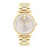 Thumbnail Image 1 of Ladies' Movado Bold® Access Gold-Tone Watch with Grey Dial (Model: 3601080)