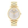 Thumbnail Image 0 of Ladies' Movado Bold® Access Gold-Tone Watch with Grey Dial (Model: 3601080)