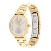 Thumbnail Image 2 of Ladies' Movado Bold® Access Gold-Tone Watch with Grey Dial (Model: 3601080)
