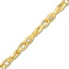 Thumbnail Image 0 of 6.0mm Oval Link Chain Bracelet in Hollow 14K Gold - 7.5"