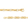 Thumbnail Image 3 of 6.0mm Oval Link Chain Necklace in Hollow 14K Gold - 20"