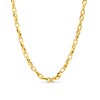 Thumbnail Image 1 of 3.0mm Oval Link Chain Necklace in Hollow 14K Gold - 22"