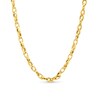 Thumbnail Image 0 of 3.0mm Oval Link Chain Necklace in Hollow 14K Gold - 22"