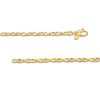 Thumbnail Image 3 of 3.0mm Oval Link Chain Necklace in Hollow 14K Gold - 22"