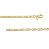 Thumbnail Image 2 of 3.0mm Oval Link Chain Necklace in Hollow 14K Gold - 22"