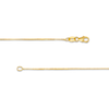 Thumbnail Image 2 of 0.7mm Box Chain Necklace in Solid 14K Gold - 16"